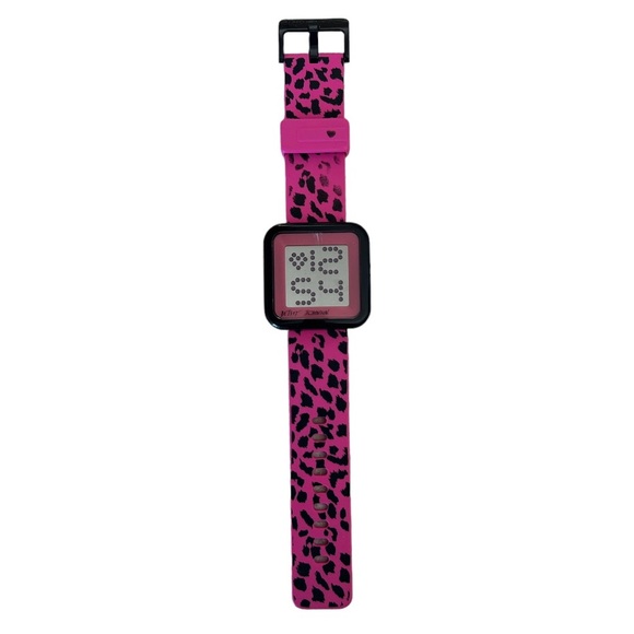 Betsey Johnson Pink Digital Watch - Picture 1 of 7